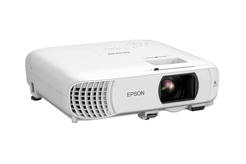 Epson Home Cinema 980 3-Chip 3LCD 1080p Projector 4,000 Lumens Color and White Brightness, Streaming/Gaming/ Media Room, Built-In Speaker, Auto