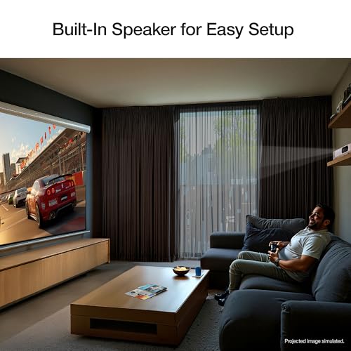 Epson Home Cinema 980 3-Chip 3LCD 1080p Projector 4,000 Lumens Color and White Brightness, Streaming/Gaming/ Media Room, Built-In Speaker, Auto